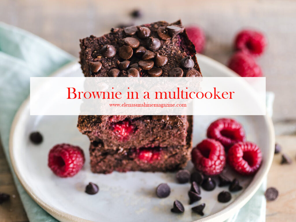 Brownie in a multicooker