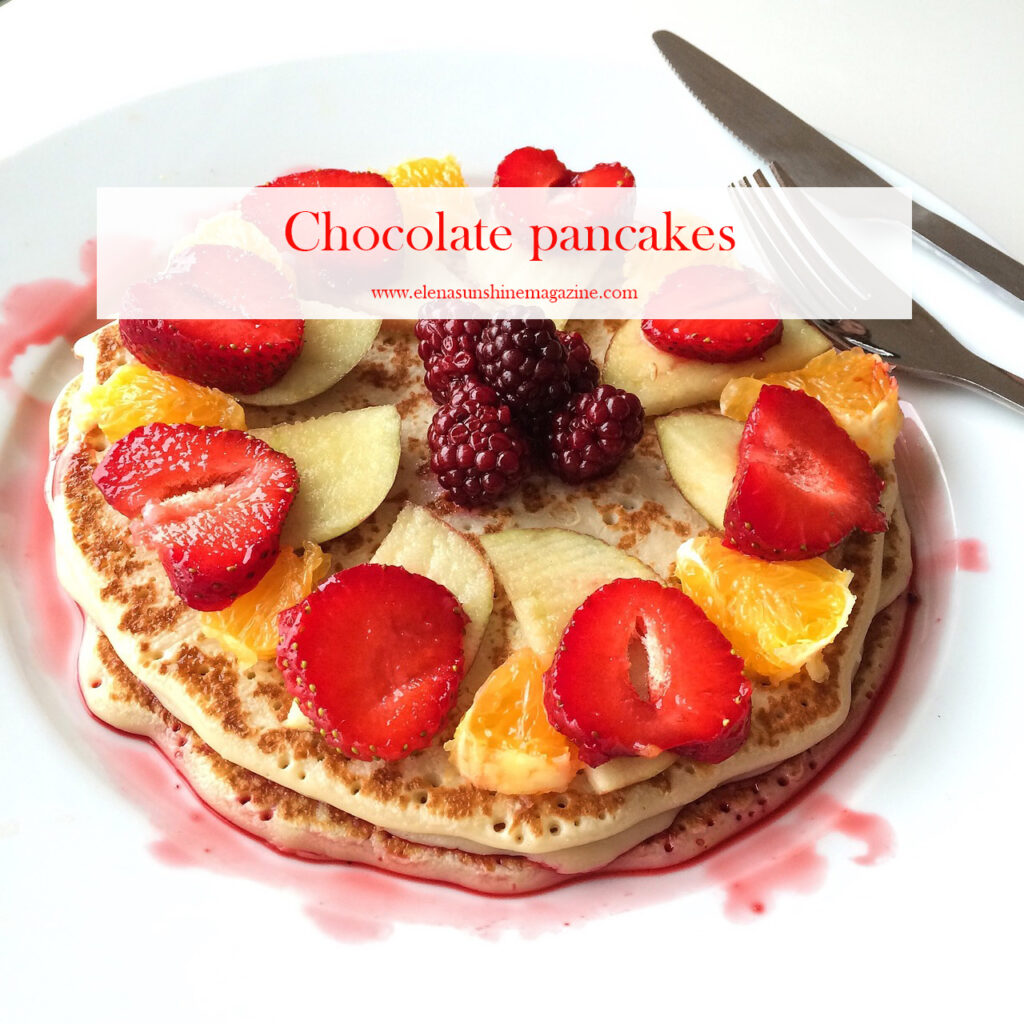 Chocolate pancakes