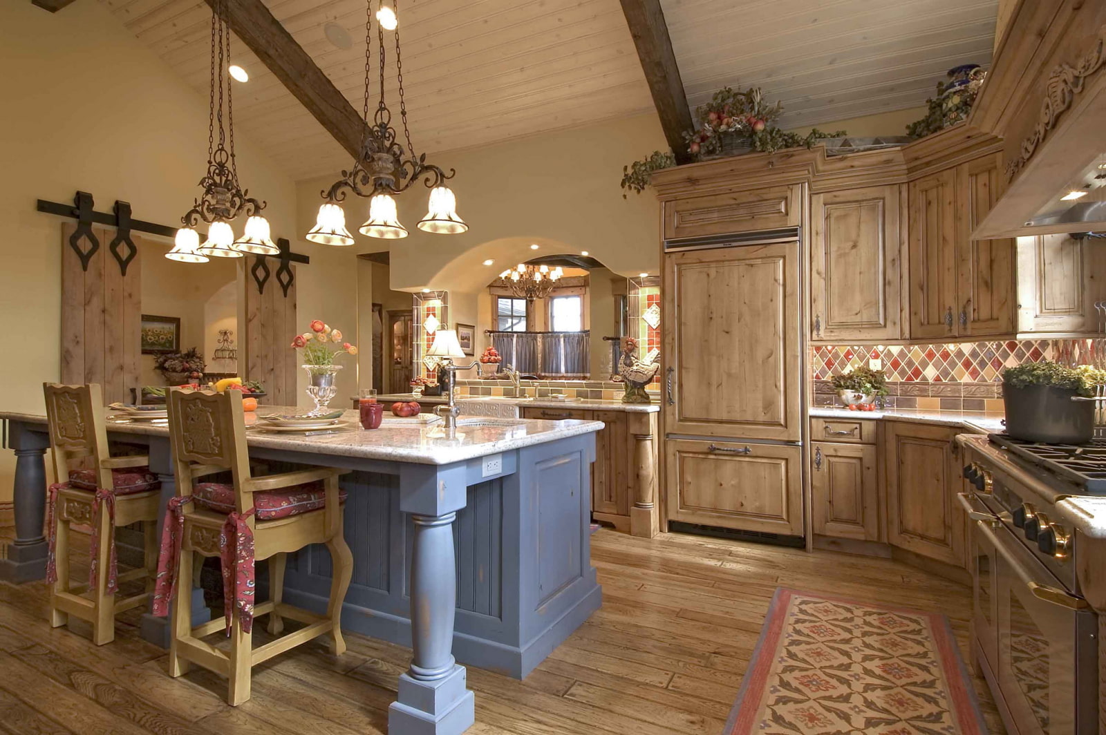 Kitchen in country style2