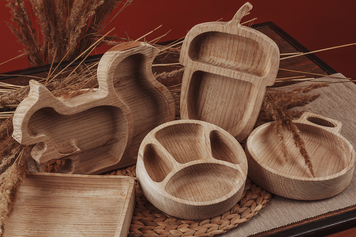 Wooden dishes. 7 benefits for humans