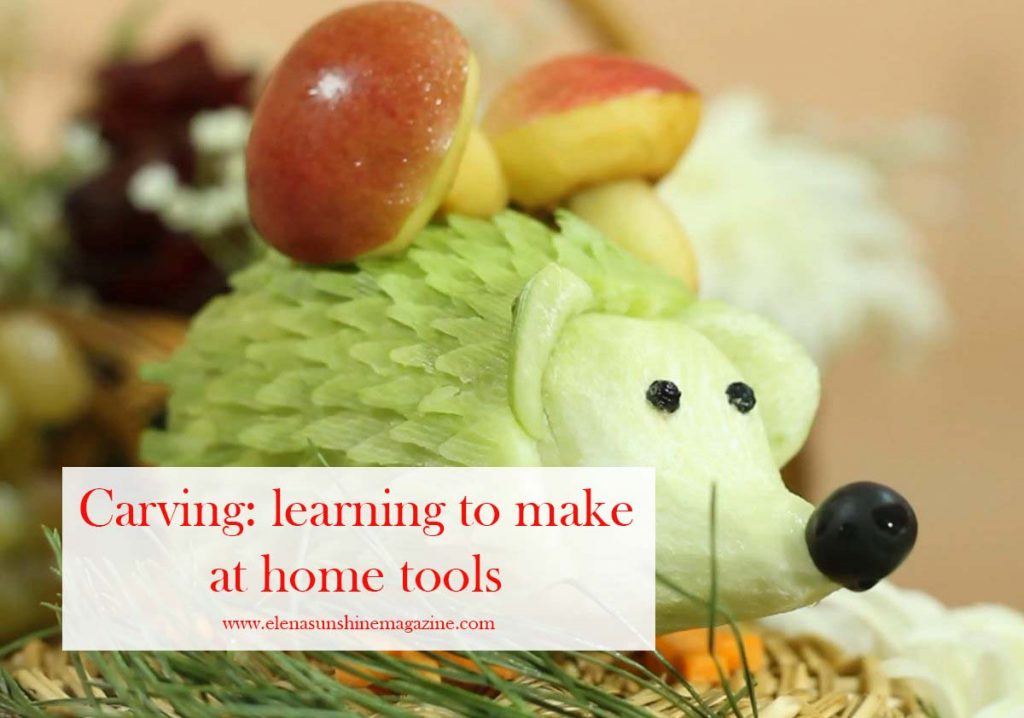 Carving: learning to make at home tools
