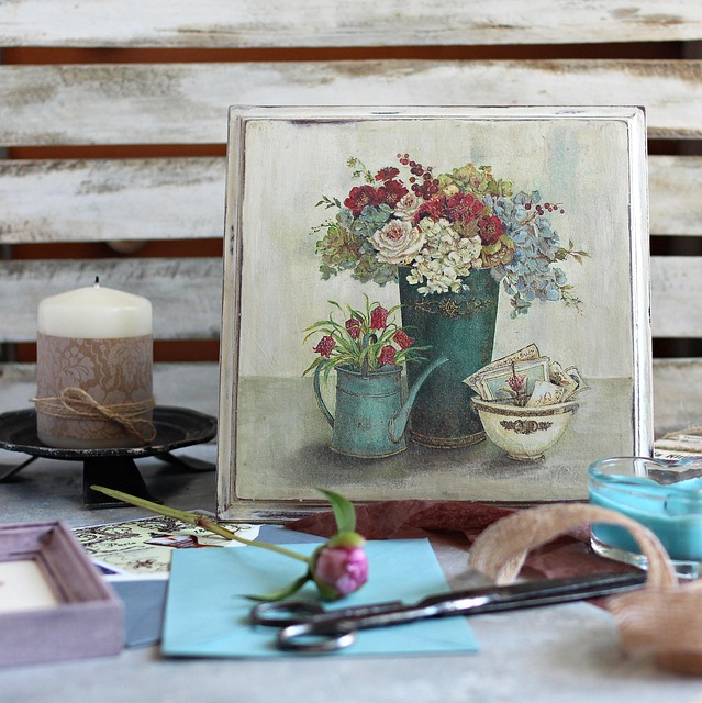 Decoupage is an amazing decoration technique