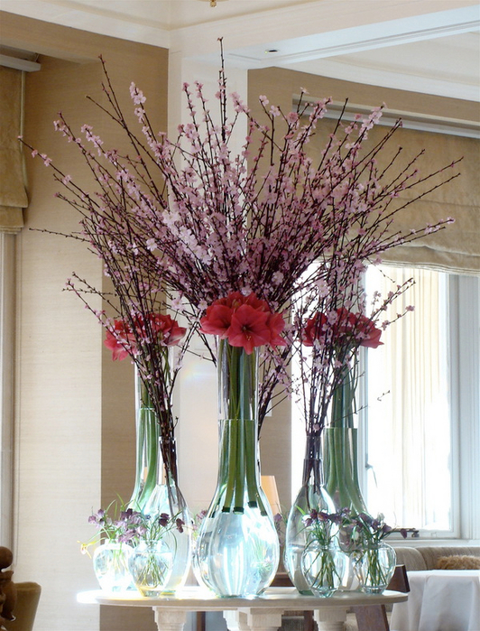 Flower decor with your own hands