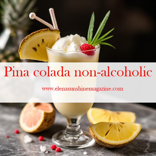 Pina colada non-alcoholic