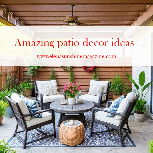 Amazing patio decor ideas