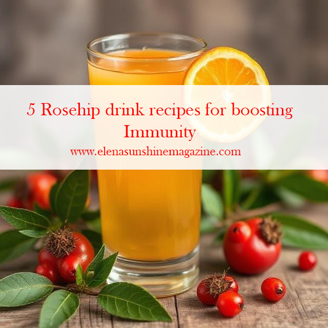 5 Rosehip drink recipes for boosting Immunity