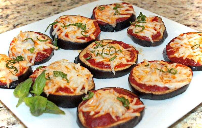 Healthy recipes: Eggplant pizza