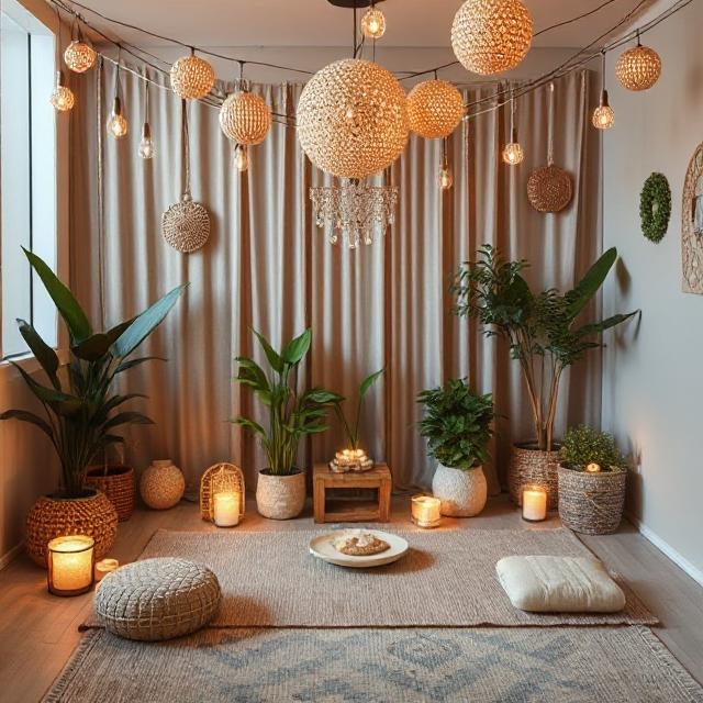 Relaxation zone decorations