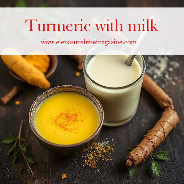 Turmeric with milk