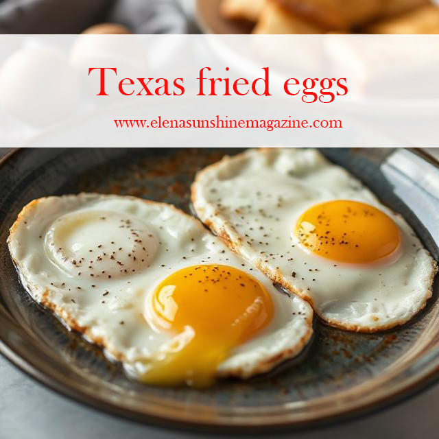 Texas fried eggs