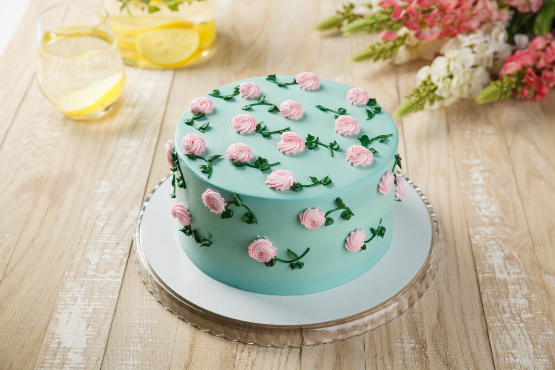 17 ideas for decorating cakes with flowers