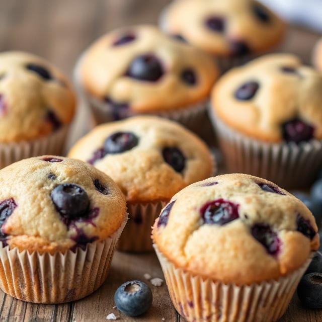 Blueberry muffins