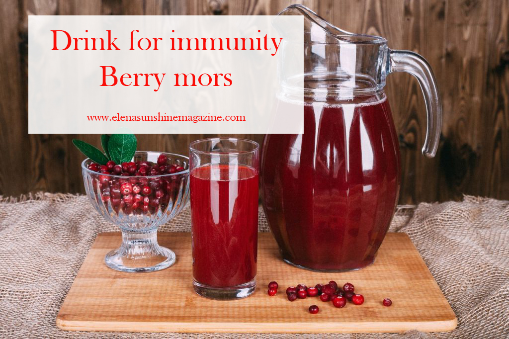 Drink for immunity Berry mors