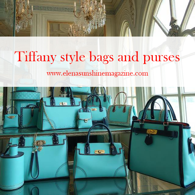 Tiffany style bags and purses
