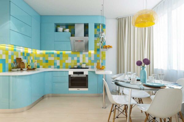 6 interior ideas kitchen in the style of Tiffany - Elena Sunshine Magazine®