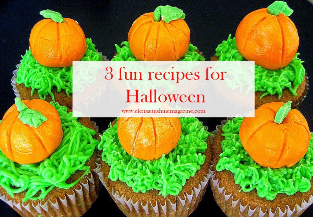 3 fun recipes for Halloween