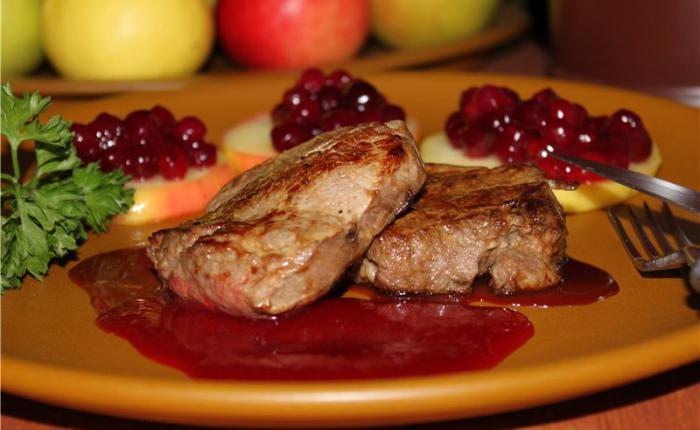5 healthy recipes berry sauce for meat.