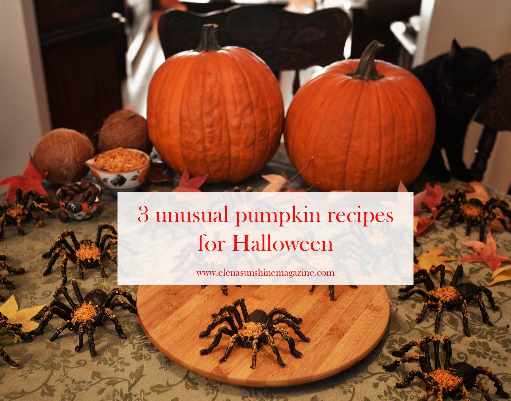 3 unusual pumpkin recipes for Halloween