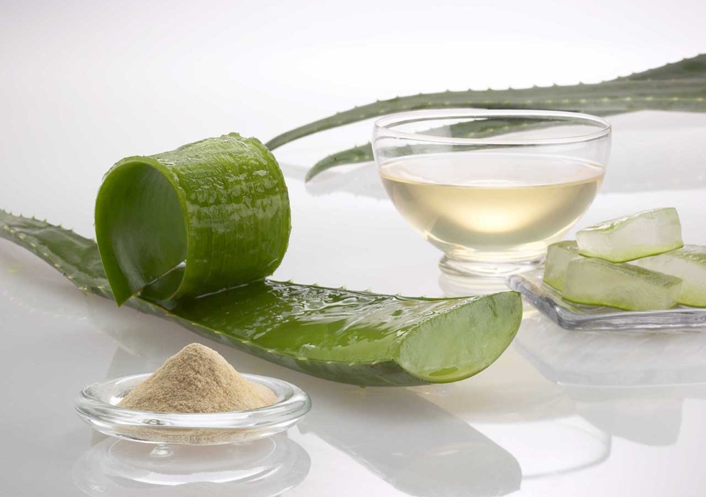 Masks with aloe from wrinkles for normal