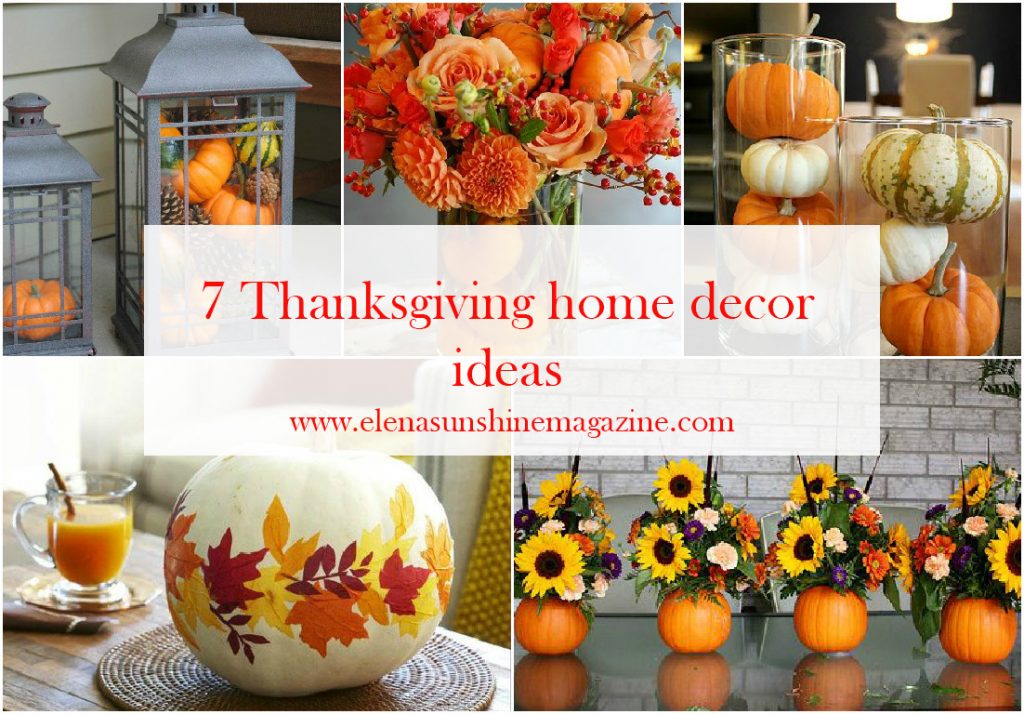 7 Thanksgiving home decor ideas