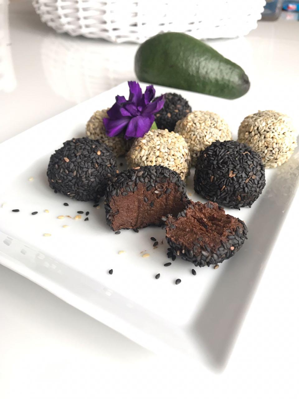 Avocado truffles