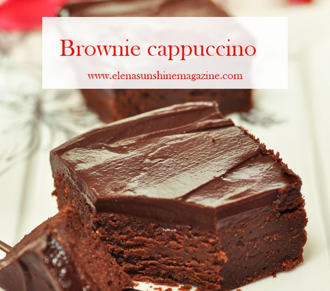 Brownie cappuccino