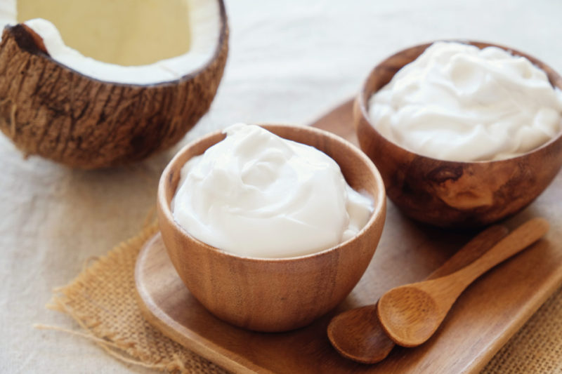 Coconut yogurt