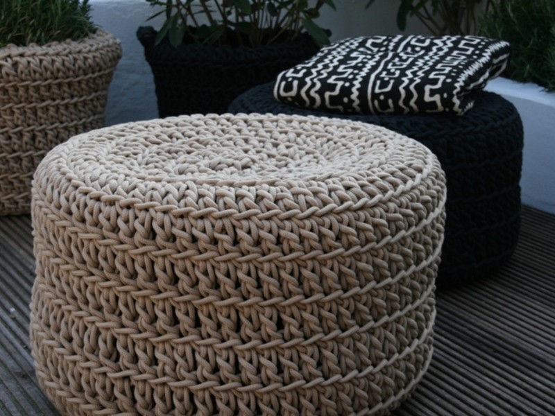 Knitted furniture