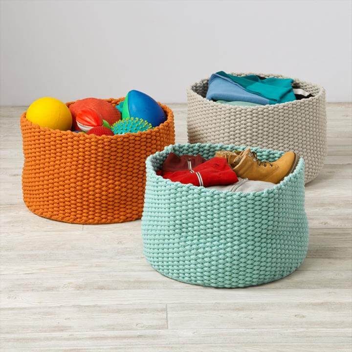 Storage baskets