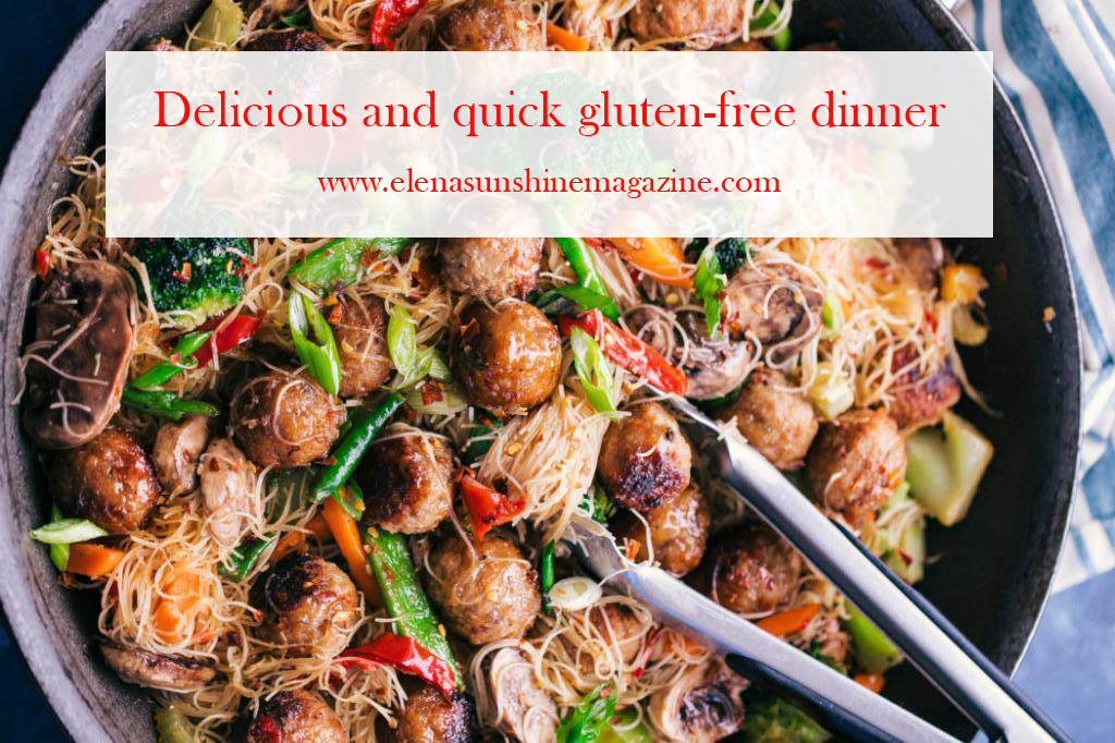 Delicious and quick gluten-free dinner