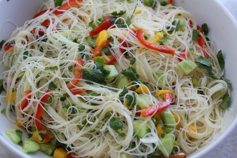 Gluten-free Rice Noodle Salad