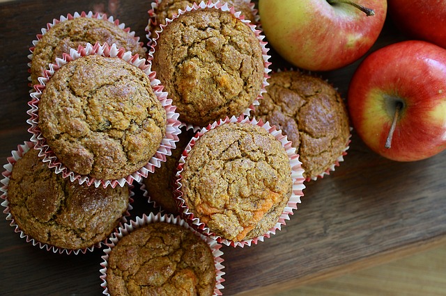 Muffins without sugar, gluten and milk