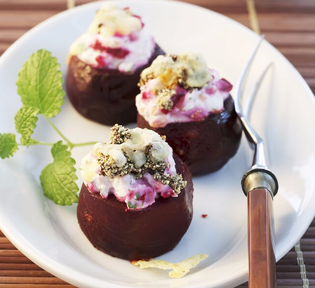 Stuffed beetroot