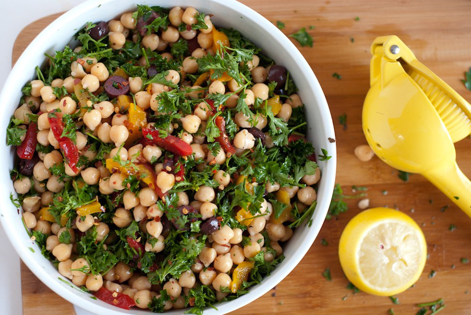 Chickpea salad recipe