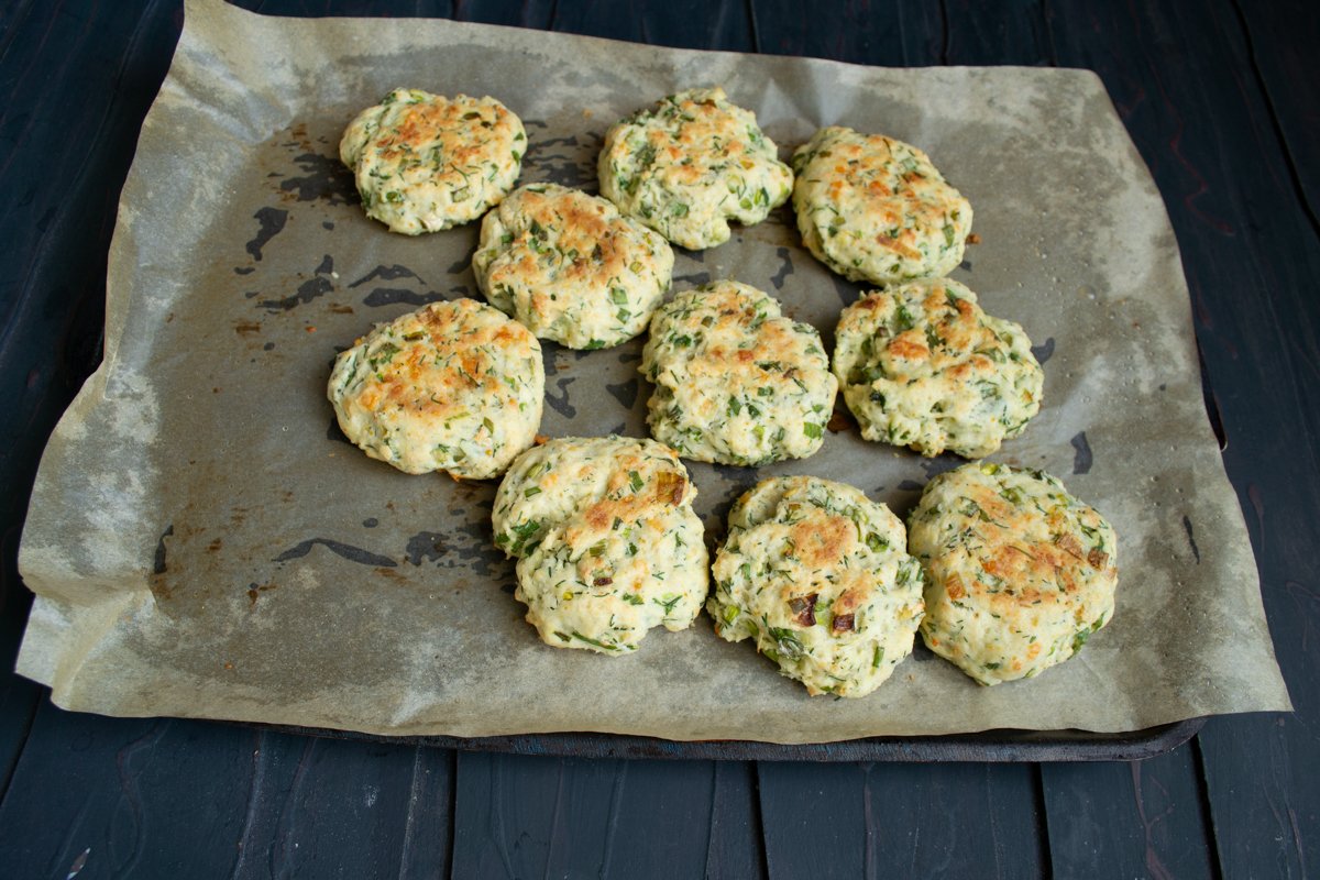 cookies with herbs