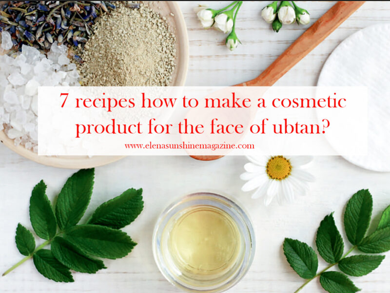 7 recipes how to make a cosmetic product for the face of ubtan?
