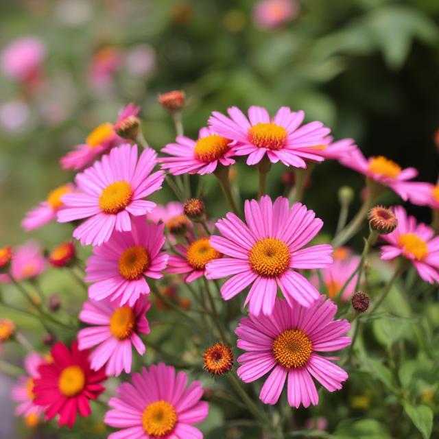 A field with many flowers