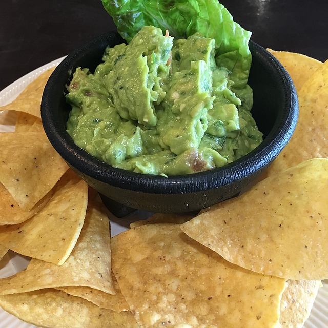 Mint sauce with avocado for meat