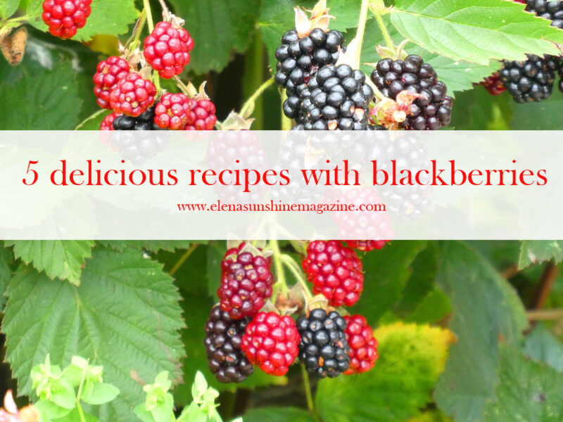 5 delicious recipes with blackberries