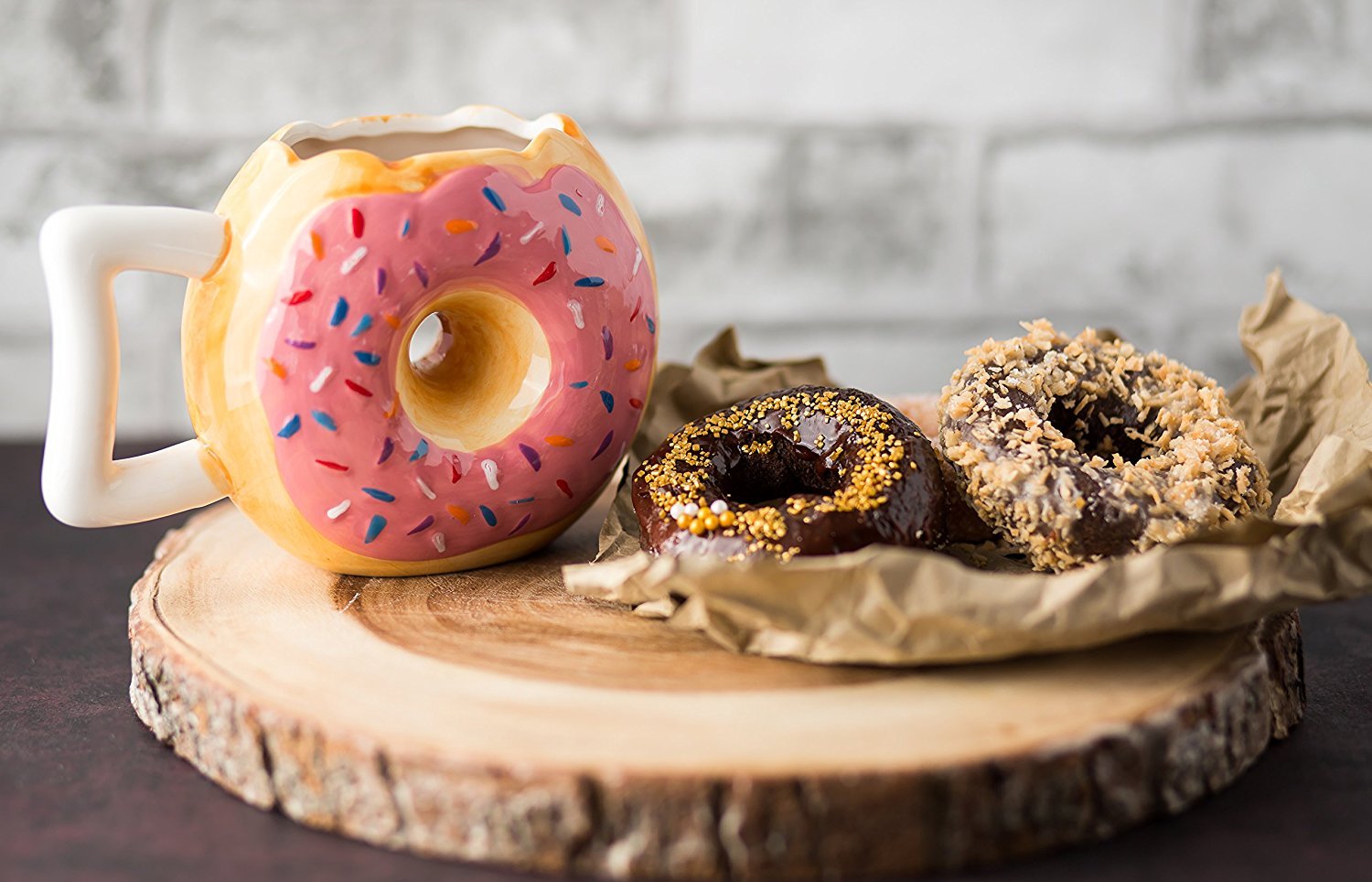 Autumn gluten-free donuts