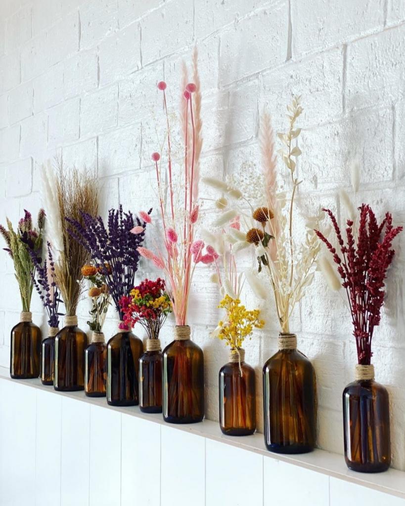 Bouquet of dried flowers