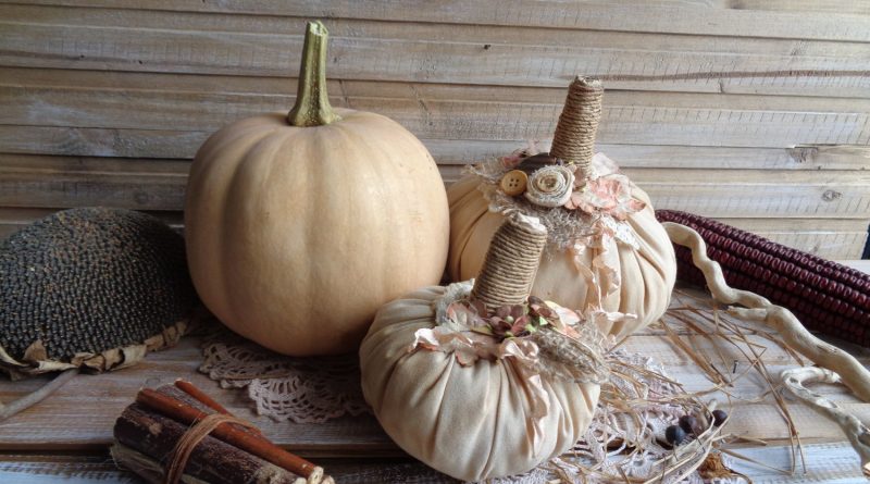 Pumpkin decor elements