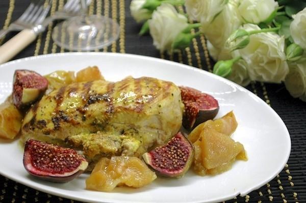 chicken with figs and plums