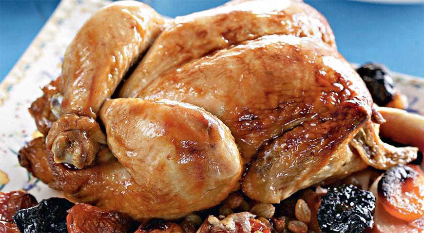 chicken with dried apricots and prunes