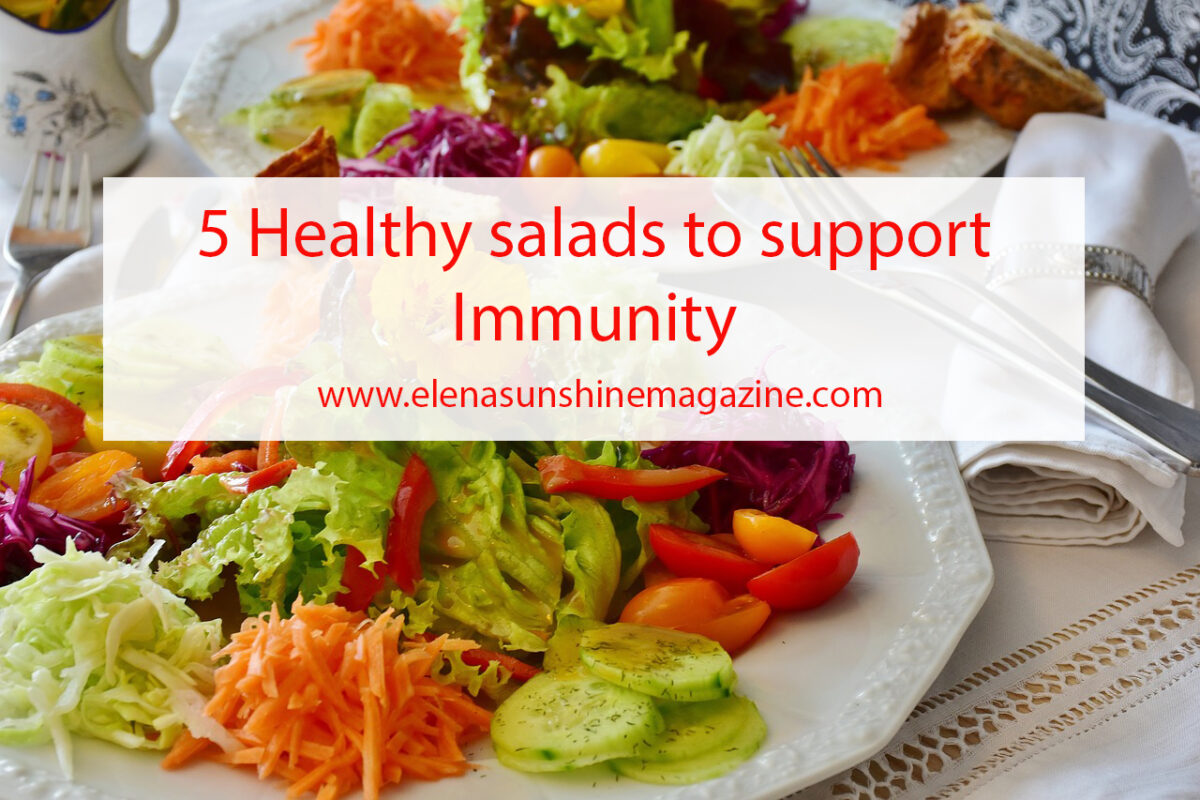 5 Healthy salads to support Immunity