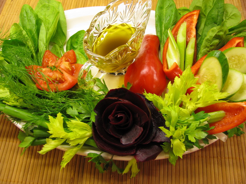 Herbs and flowers and micro-greenery