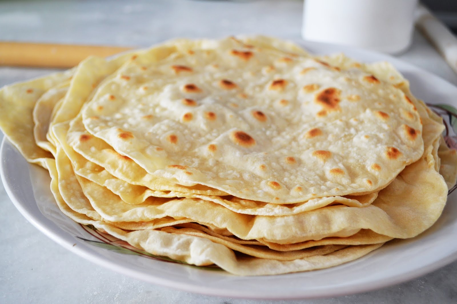 Cassava tortillas