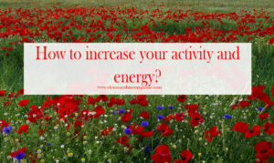 How to increase your activity and energy