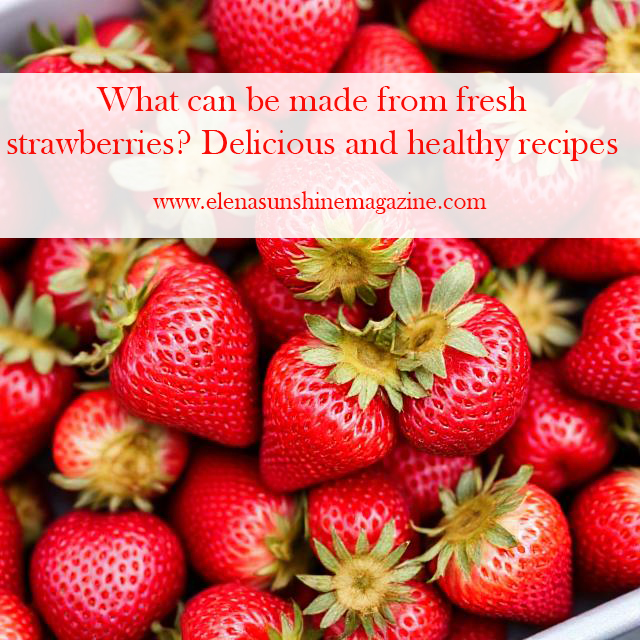 fresh strawberries