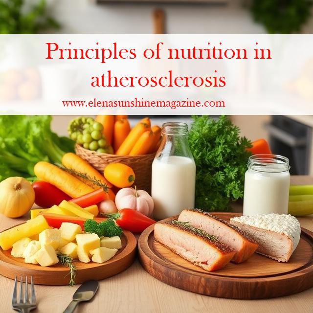 Principles of nutrition in atherosclerosis